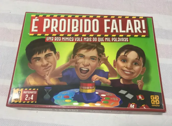 *PRA VENDER HOJE* Jogo É Proibido Falar - Grow (Usado)