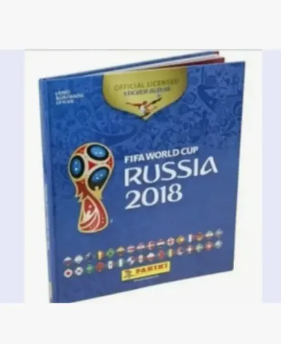 Álbum da copa da Rússia completo, capa dura perfeito estado