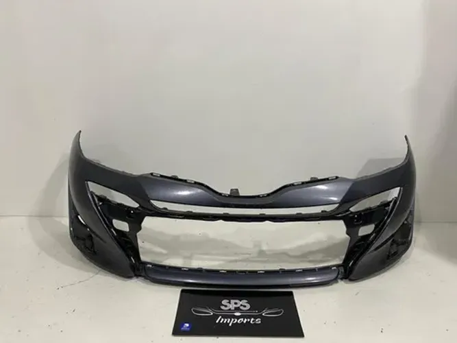 Parachoque Dianteiro Toyota Yaris 2017 A 2021 Original Cinza-escuro