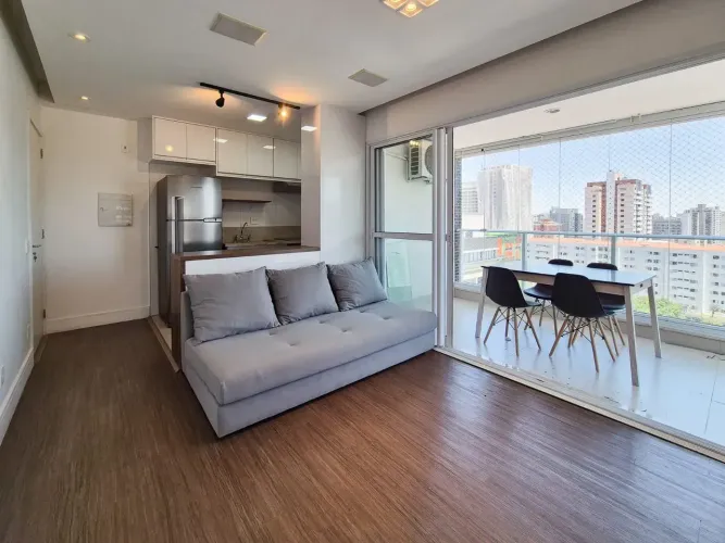 Apartamento mobiliado para Venda na Vila Mariana  45 m², 1 Dorm, 1 Vaga e Depósito