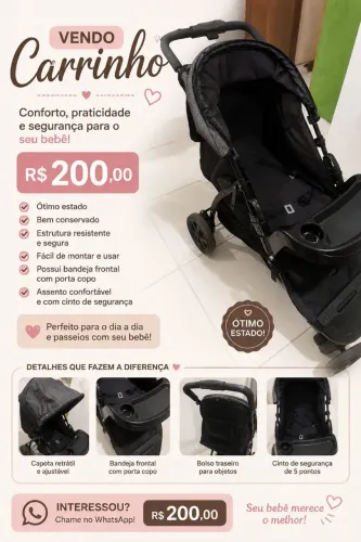 Carrinho de bebê 