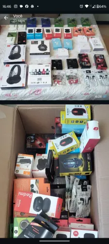 Estoque de acessórios para celular 