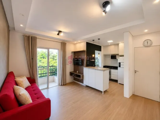 APARTAMENTO MOBILIADO PARA VENDA E LOCAÇÃO NO CONDOMÍNIO VIVARTE COLÔNIA - JUNDIAÍ/SP.