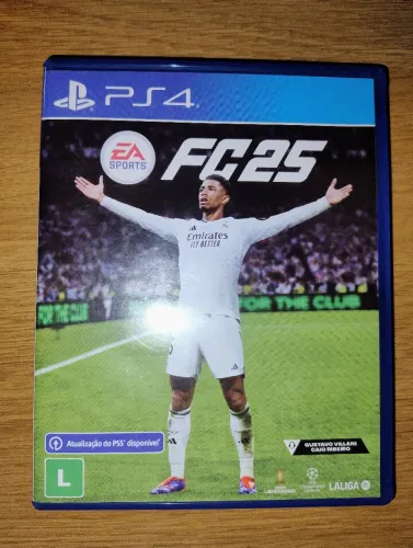 Jogo FC 25 de ps4 com atualização de elenco pra ps5