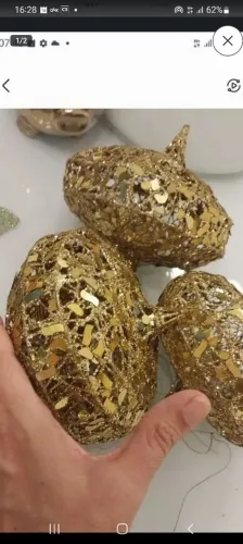 3 PINHAS PARA DECORAÇÃO  DE NATAL