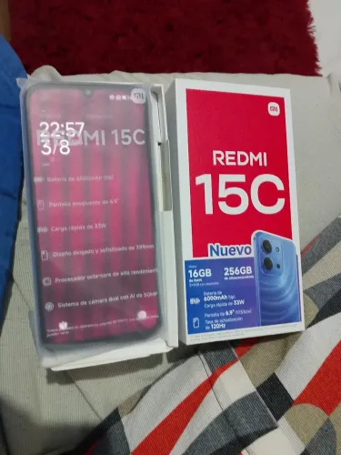 Vendendo redmi c15 todo original com 256 giga e 16 ram número *