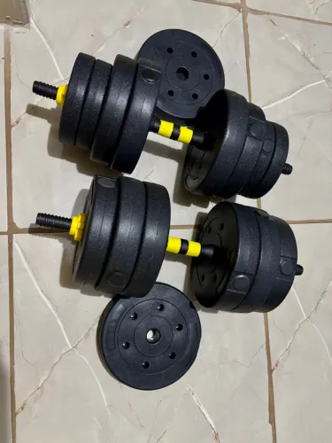 Kit Halteres 3 em 1 40kg