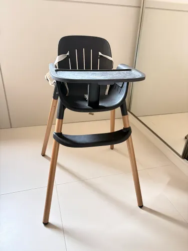 Burigotto Cadeira De Refeição Poke Preto 