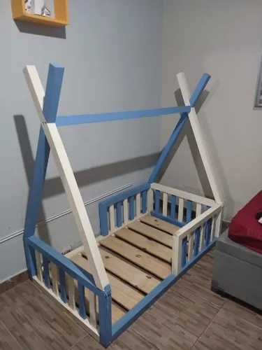 Cama montessoriana infantil 1,40x0.80