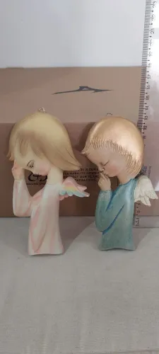 Par de Anjinhos para Decoração