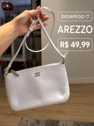 Bolsa Arezzo branca 
