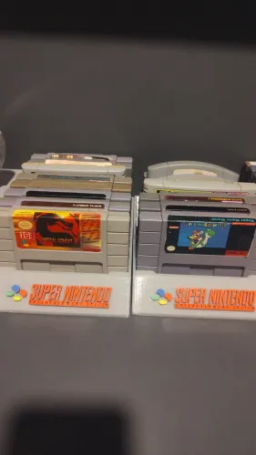 Expositor de Fitas SNES