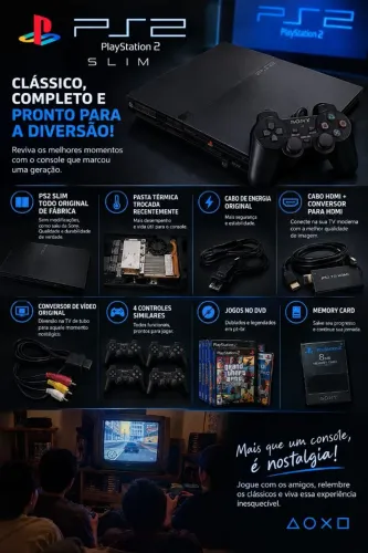 Play station 2 (boas condições)