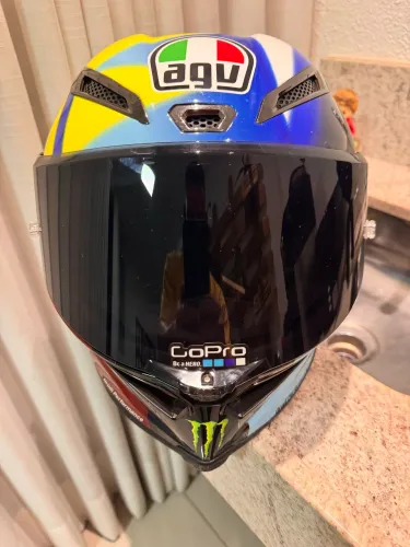 Capacete AGV Pista RR Soleluna Valentino Rossi 58