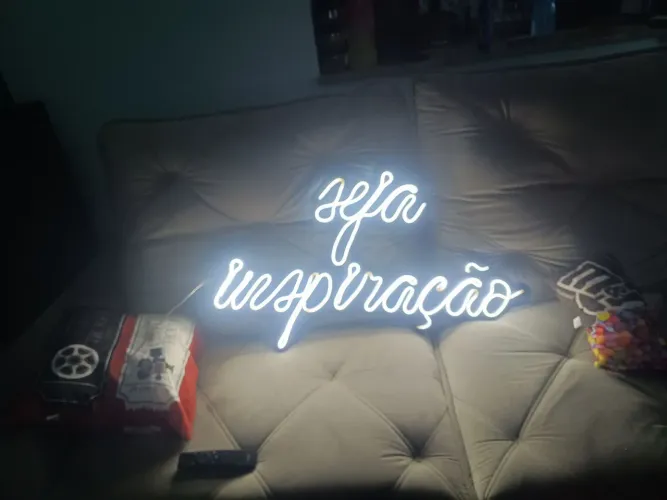 Letreiro led neon