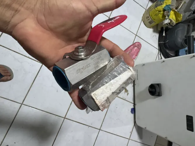 Conexões em aço inoxidável 