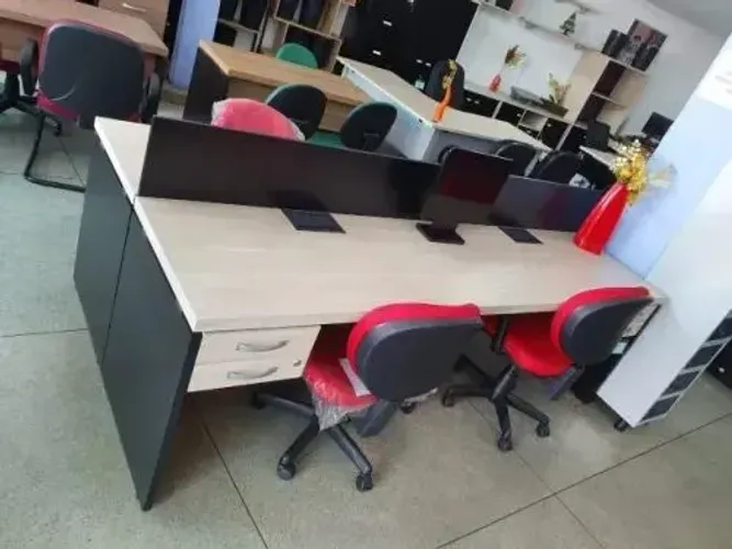 Mesa Ilha Estação de Trabalho e Móveis de Escritório - Entrega Rápida 02P