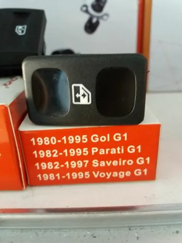 Botão para vidro elétrico simples gol parati