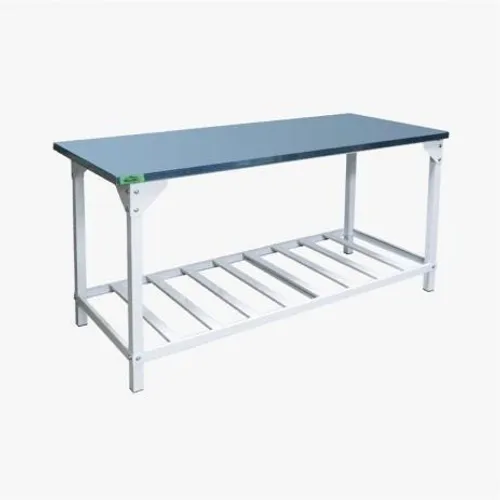 Mesa inox para preparação de alimentos, cozinhas industriais