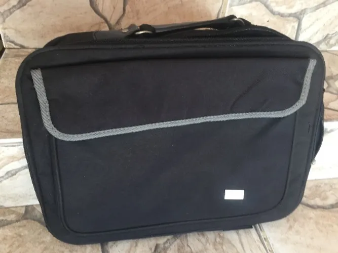 bolsa para notebook / leptop em lona + saco protetor 
