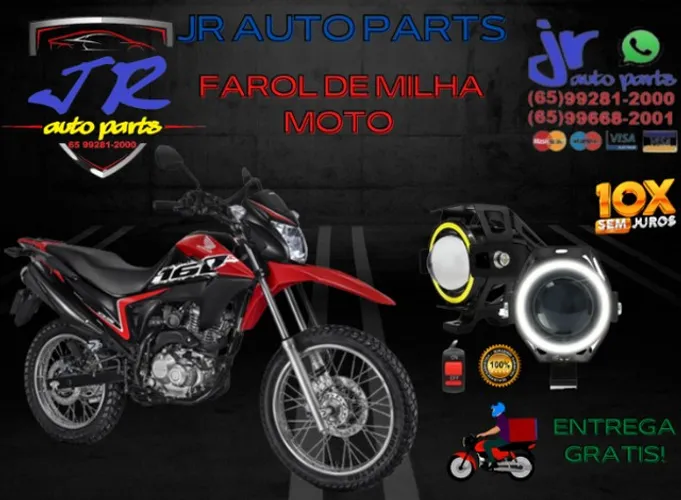 Par Farol de Milha LED Bros 160 2018