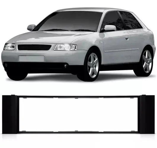 Moldura Painel Audi A3 1997/2006 1Din Ep 370