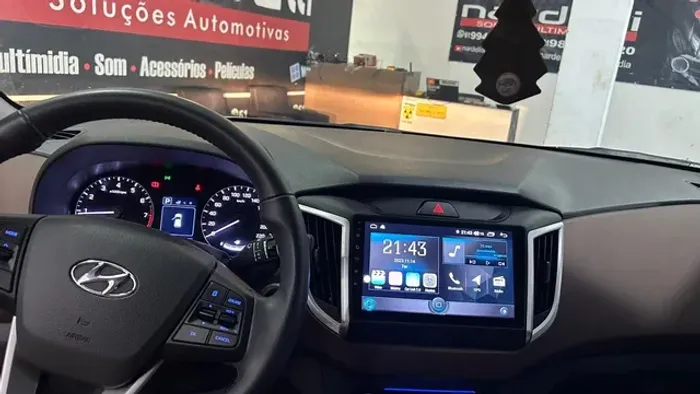 Central multimídia Hyundai Creta