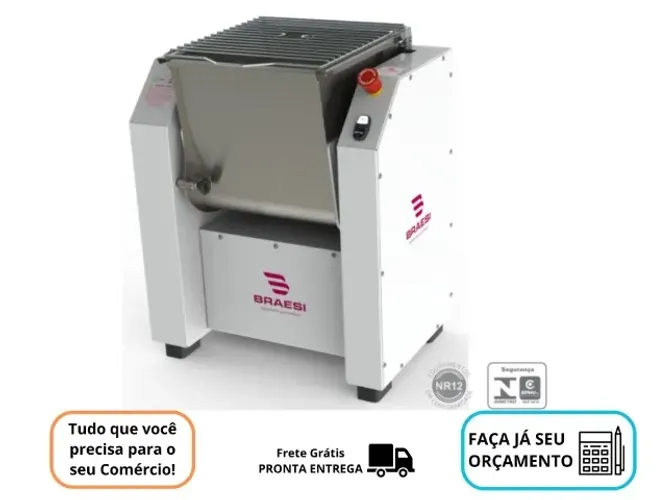 Amassadeira Semi Rápida 15/25 KG