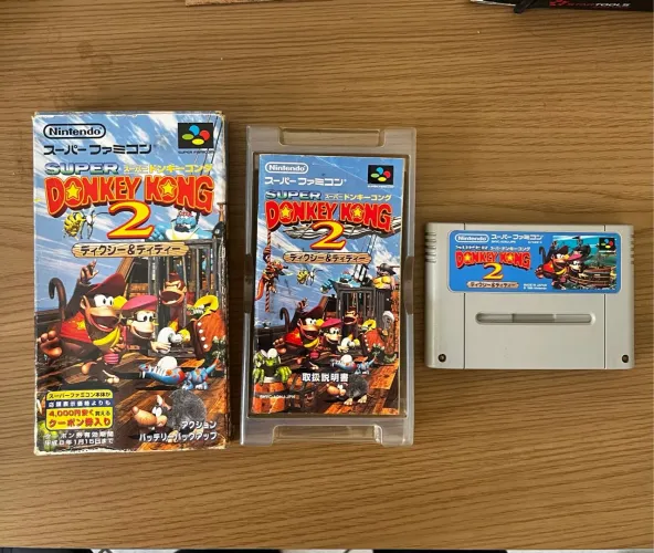 Super Donkey Kong 2 - Super Famicom- Cartucho Original
