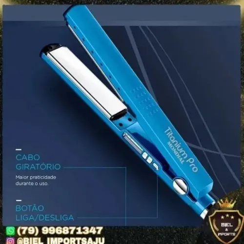 Prancha Nano Titânio Profissional + Brinde Gratis ( Promoçao Black Friday)