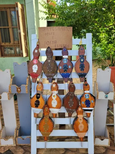 Foles e Porta Espetos Artesanais