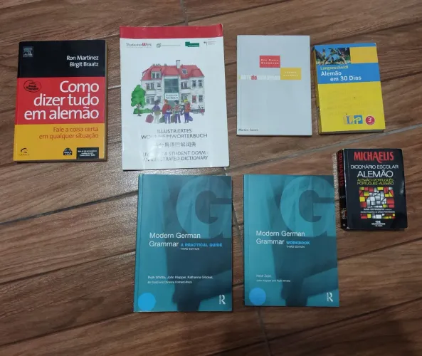 Modern German Grammar e Outros Livros Para Aprender Alemão 