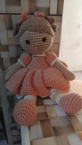 Boneca de Crochê 