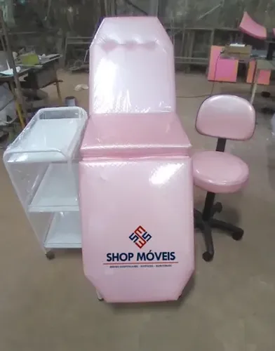 Kit Estética Plastificado Rosa Bebê, direto da Fábrica,  vc encontra aqui na Shop Móveis. 