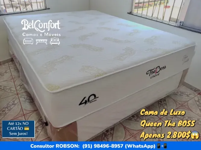CAMA BOX QUEEN DE LUXO THE BOSS