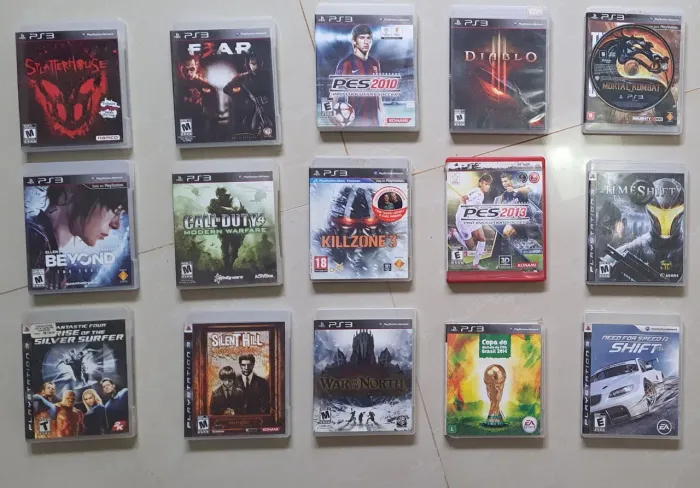 15 Jogos PS3 - Diversos Títulos - Imperdível!