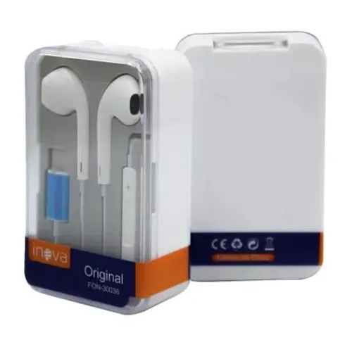Fone INOVA - P2 - Com Microfone - FON-30038 (Novo)