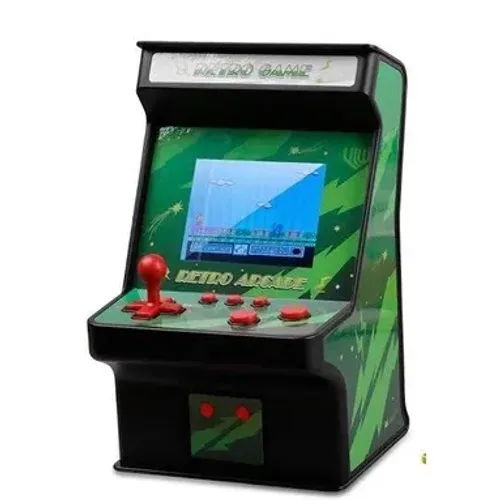 Mini flíper arcade com joystick liga na Tv com 250 jogos 