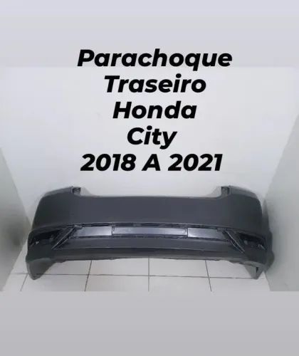 Parachoque traseiro Honda city 2018/2021 original 