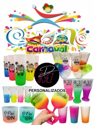 Canecas, copos taças personalização de itens de festa