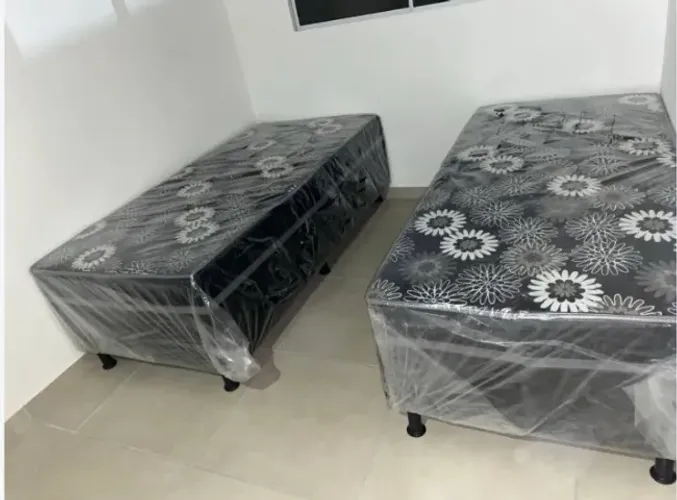 PROMOÇÃO CAMA BOX  15 CM FRETE GRATIS