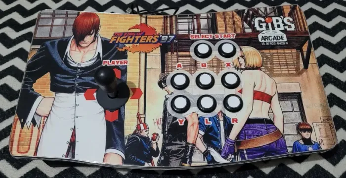 Controle Arcade USB temática KoF 97