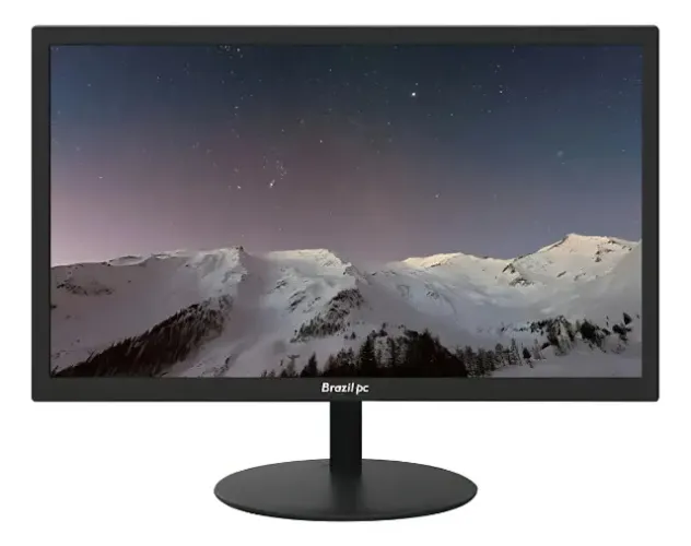 Monitor 21,5 Brazil Pc, 22wr-75 Fhd 75hz Preto Novo