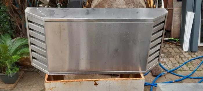 Coifa ppienk com filtro inercial 100 % inox