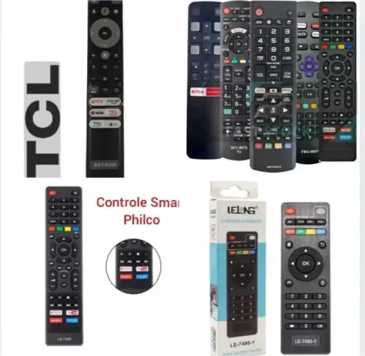 Controle remoto ?iversos modelos