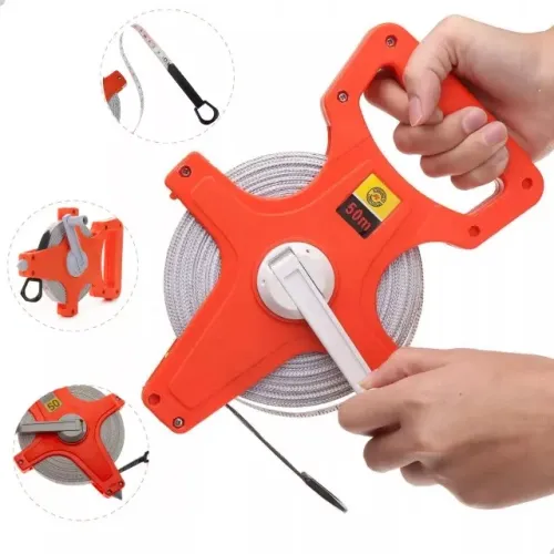Trena Profissional 50mts aberta em Fibra de Vidro 50m X 14mm