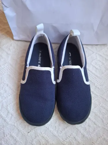 Tênis casual Lacoste Original Infantil Azul Marinho