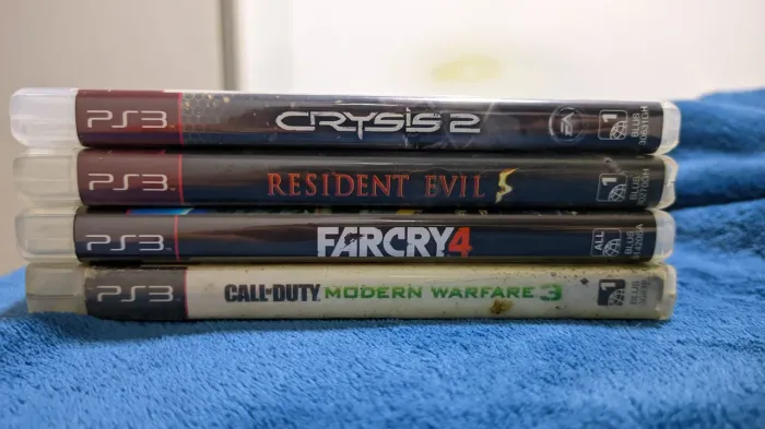 Lote de jogos ps3 aceito troca 