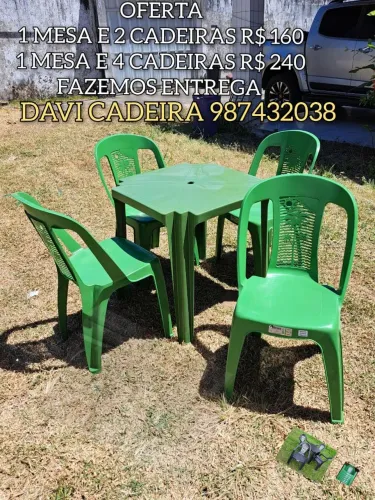 VENDO MESA E CADEIRA DE PLASTICO MDMDM FK CNCJCNCBXHX SBDJD XHXNX ZHSNS SBX X XHXNX XJXNXJ