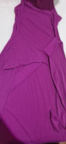 Vestido Médio fucsia